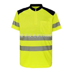 تی شرت بازتابنده یقه ایستاده